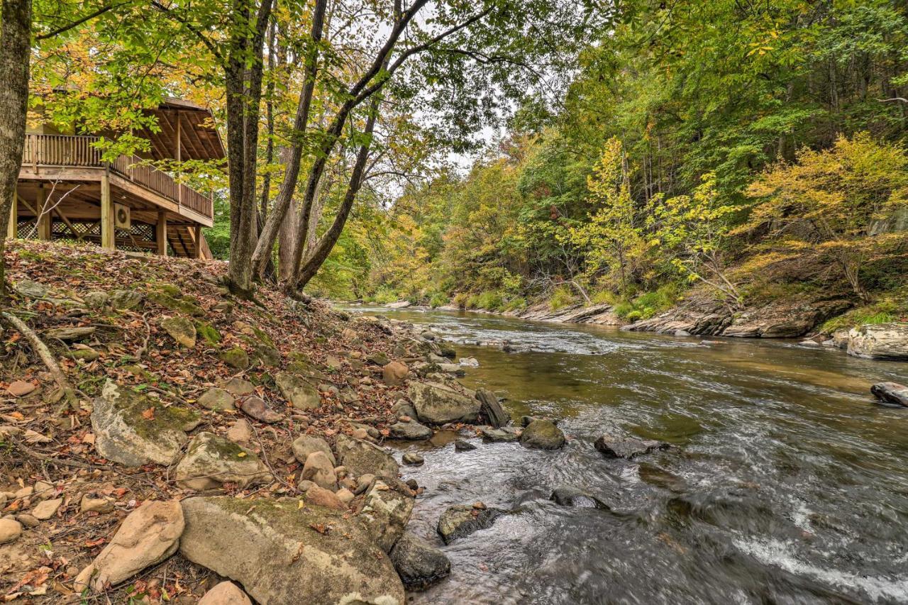 WeavervilleCreekside Retreat With Deck, 18 Miles To Wolf Ridge别墅 外观 照片