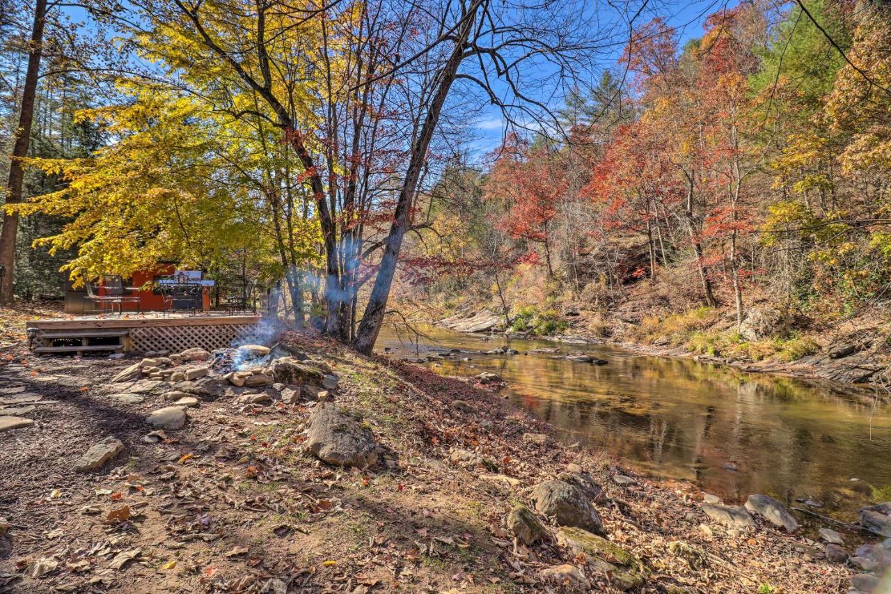 WeavervilleCreekside Retreat With Deck, 18 Miles To Wolf Ridge别墅 外观 照片