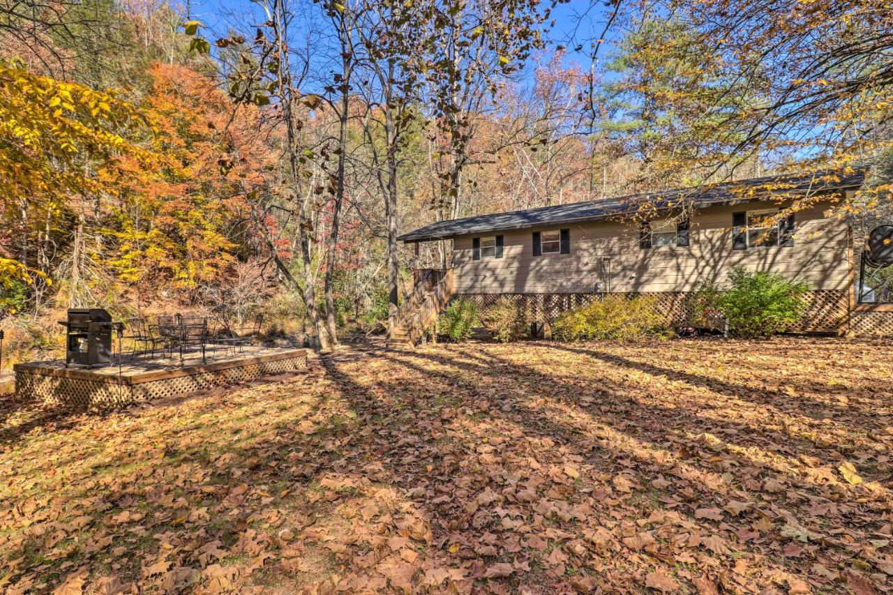 WeavervilleCreekside Retreat With Deck, 18 Miles To Wolf Ridge别墅 外观 照片