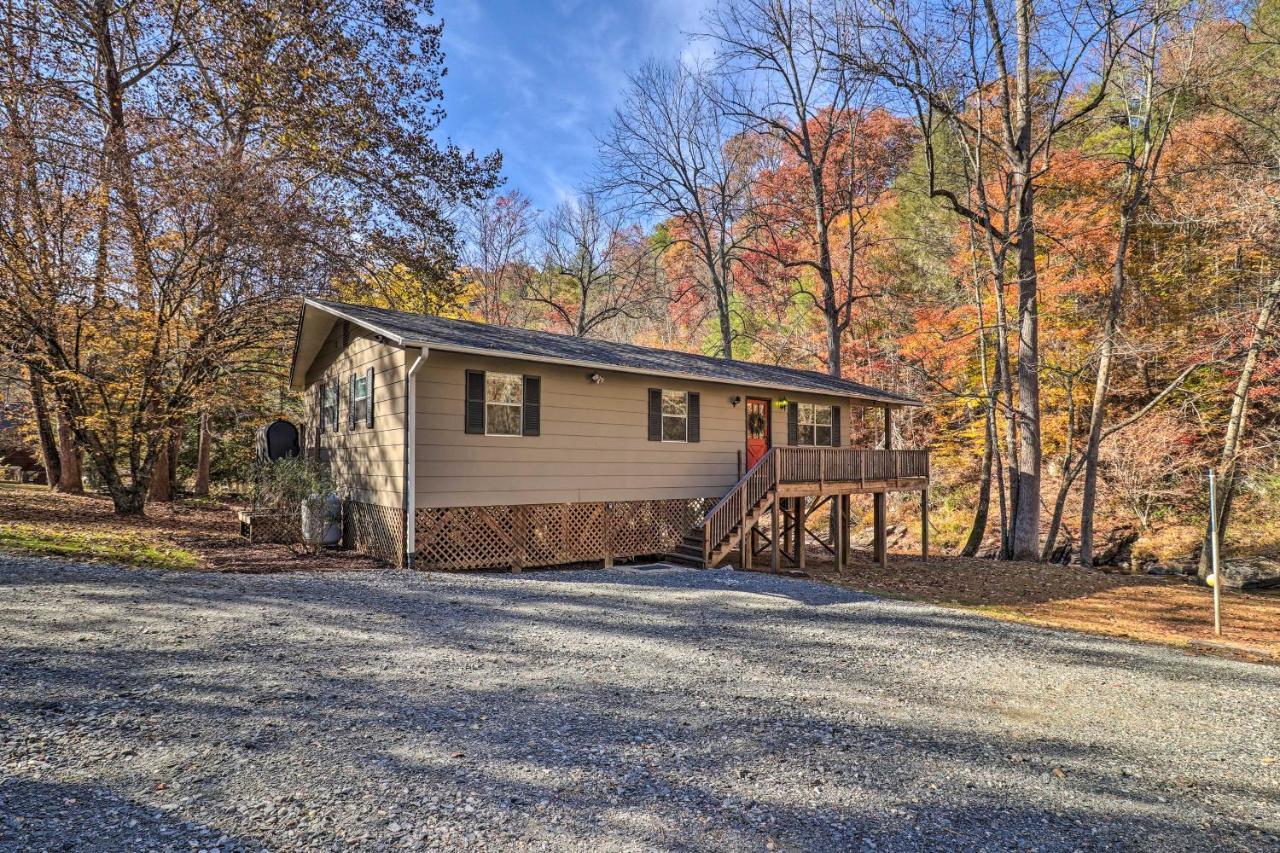 WeavervilleCreekside Retreat With Deck, 18 Miles To Wolf Ridge别墅 外观 照片