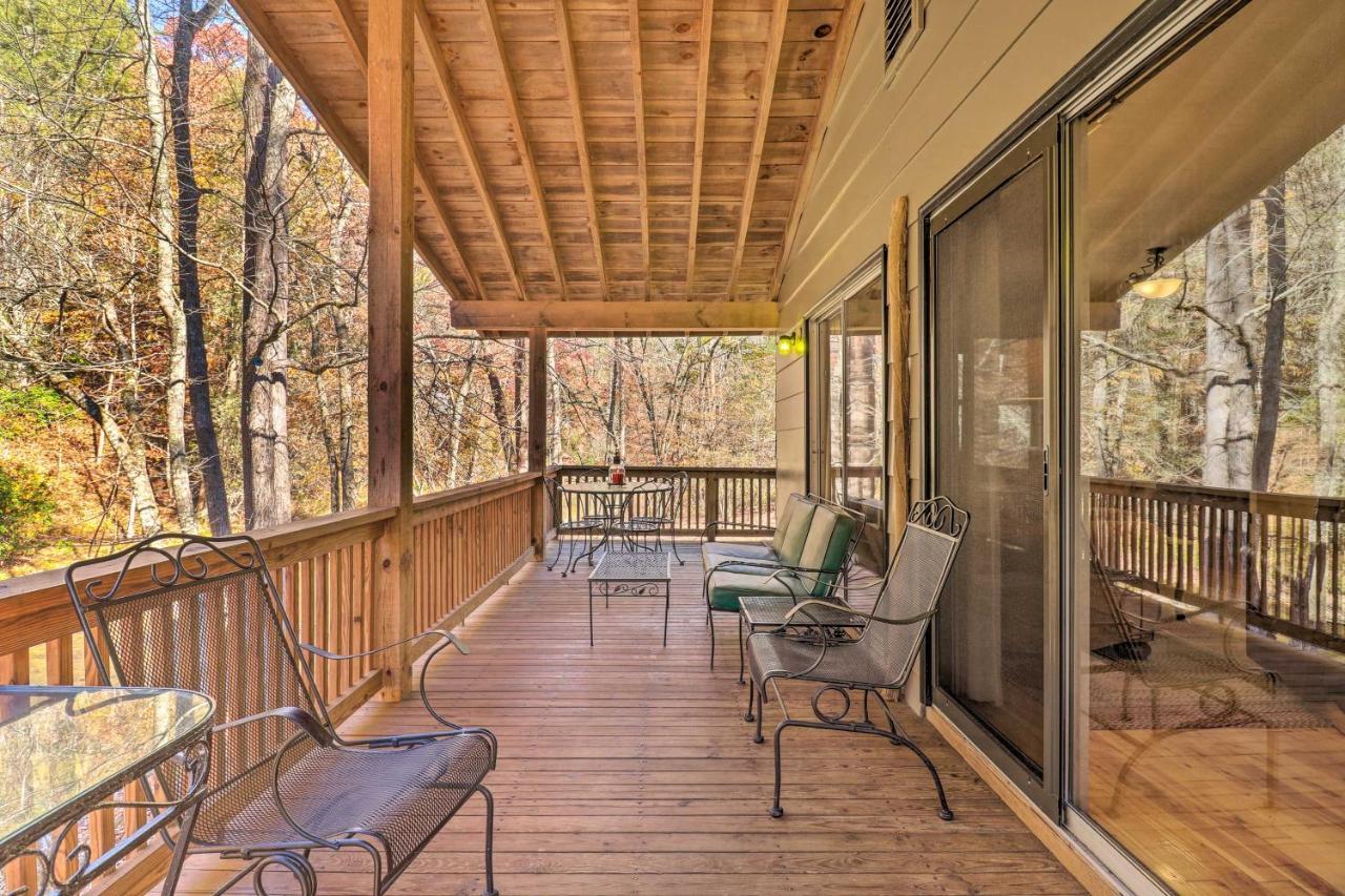 WeavervilleCreekside Retreat With Deck, 18 Miles To Wolf Ridge别墅 外观 照片