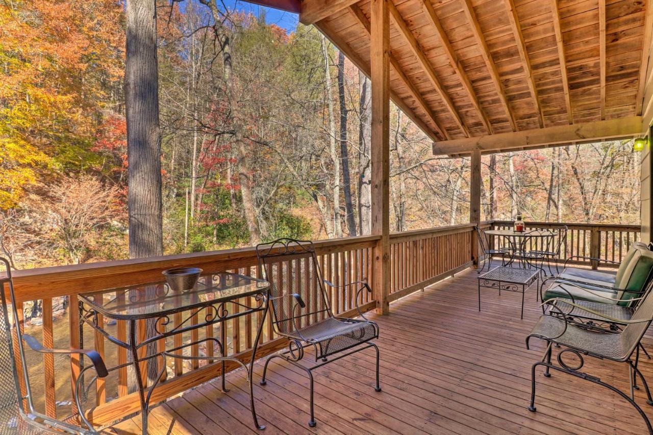 WeavervilleCreekside Retreat With Deck, 18 Miles To Wolf Ridge别墅 外观 照片