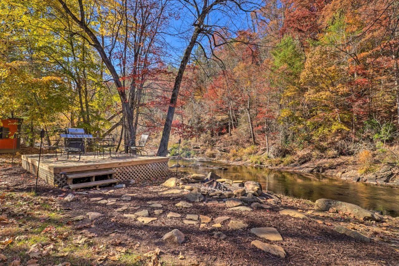 WeavervilleCreekside Retreat With Deck, 18 Miles To Wolf Ridge别墅 外观 照片