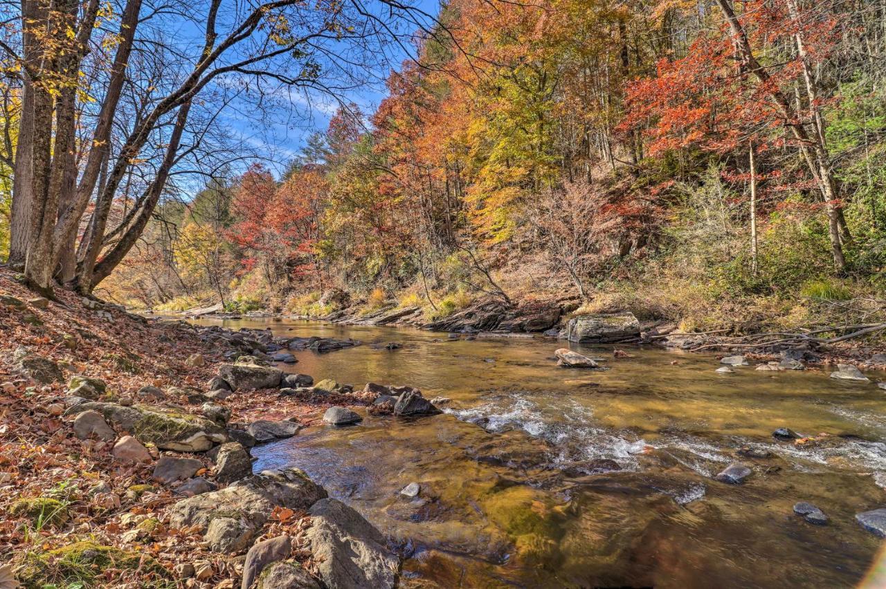WeavervilleCreekside Retreat With Deck, 18 Miles To Wolf Ridge别墅 外观 照片